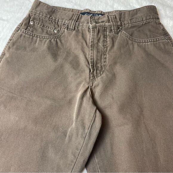 Hughes Men,'s Wear Brown Canvas Pants Size 38 - Picture 7 of 14